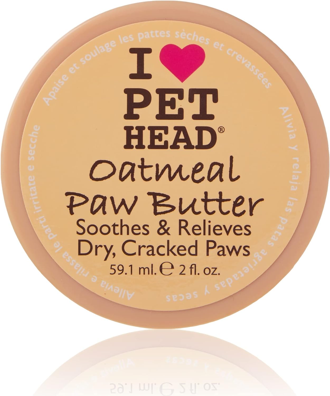 The Company of Animals Pet Head Oatmeal Natural Paw Butter 2oz