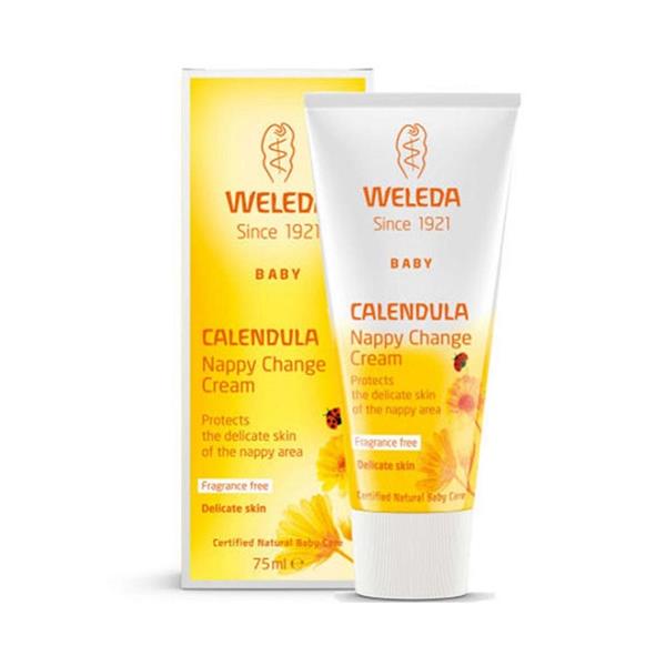 Weleda Calendula Baby Cream 75ml - Protects, Soothes, Promotes Skin Regeneration