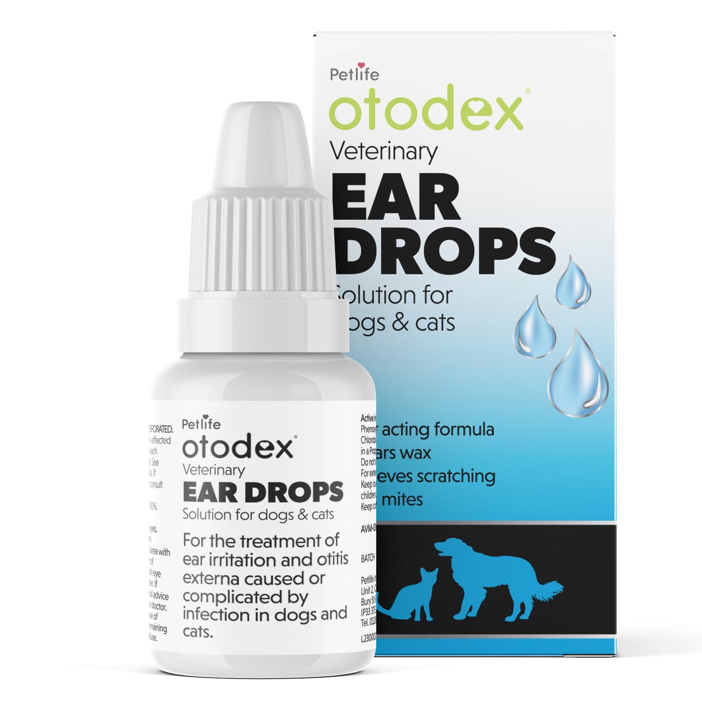 Otodex Petlife Ear Drops, 14 ml