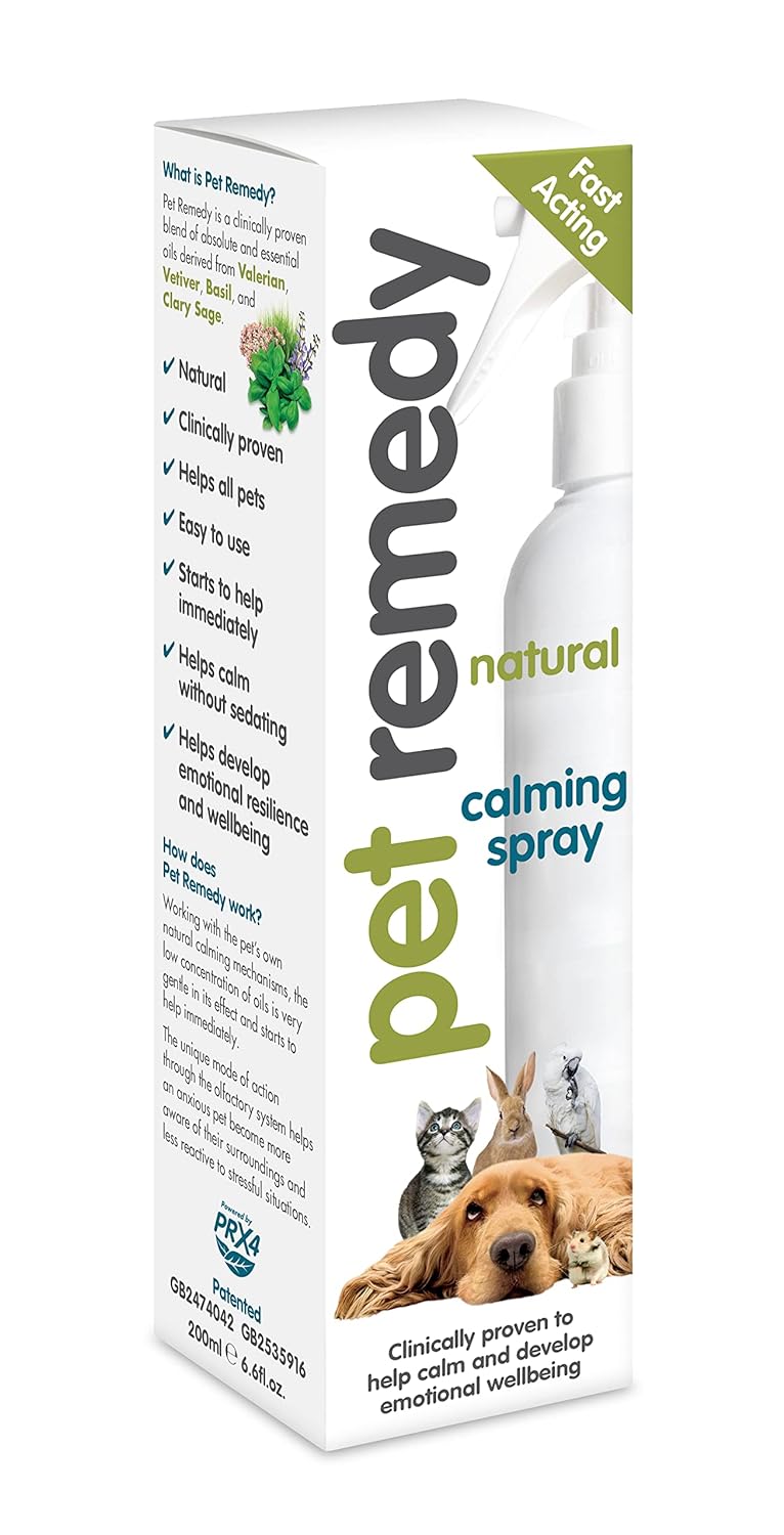 Pet Remedy Natural De-Stress and Calming Spray 200 ml