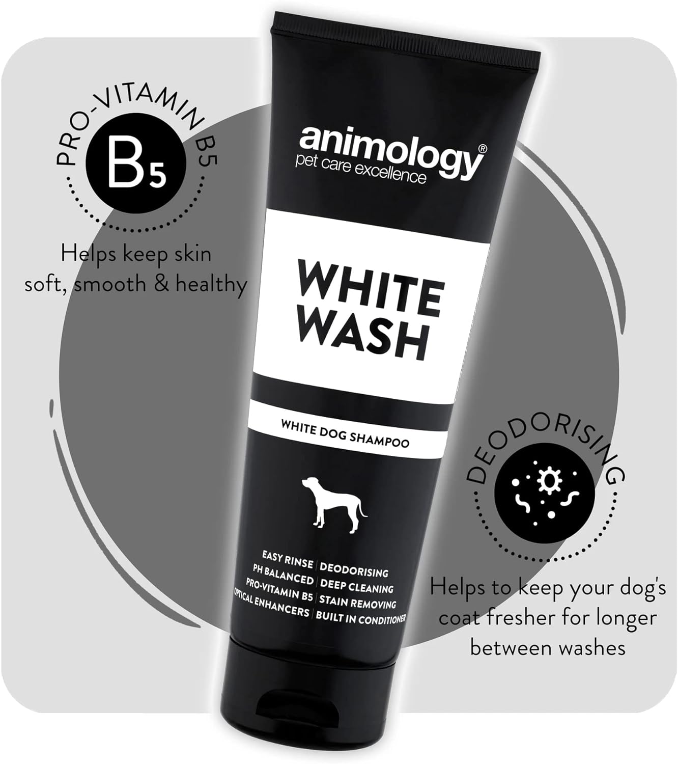 Animology Dog White Wash Shampoo 250ml