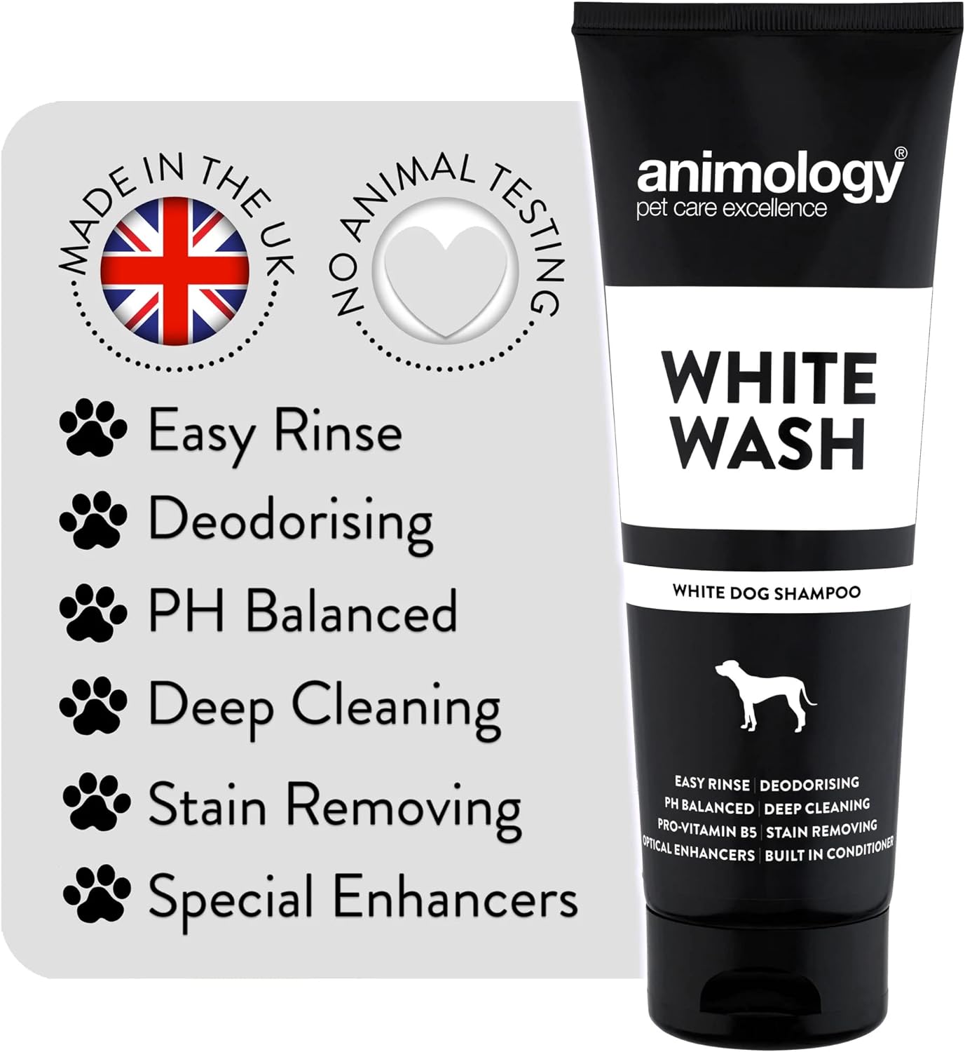 Animology Dog White Wash Shampoo 250ml