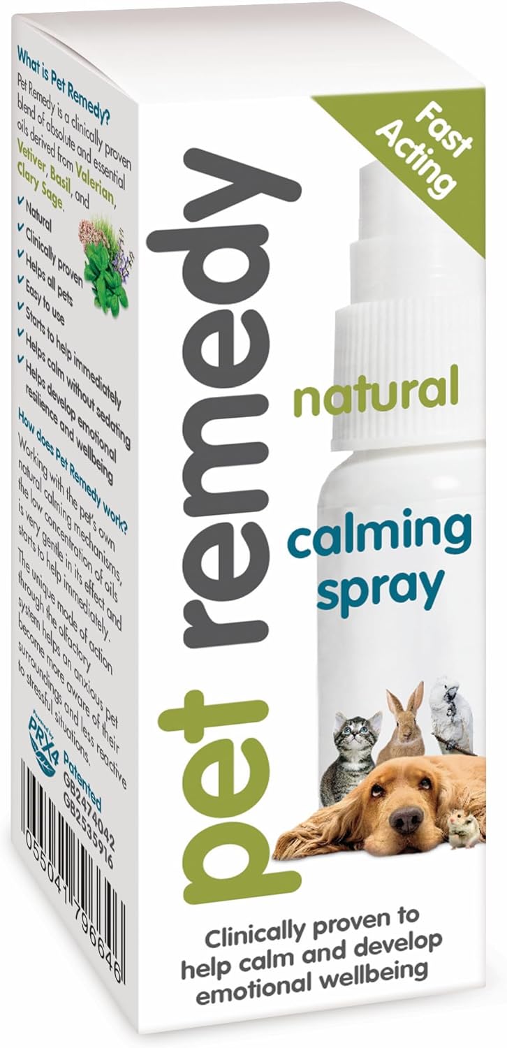 ✨ Pet Remedy Calming Spray - Natural Stress Relief for Happy Pets