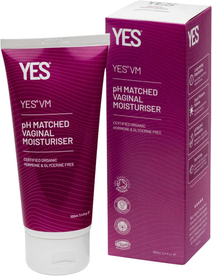 YES VM Water-Based Vaginal Moisturiser Long-Lasting Comfort & Menopause Support