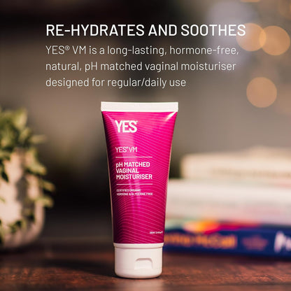 YES VM Water-Based Vaginal Moisturiser Long-Lasting Comfort & Menopause Support