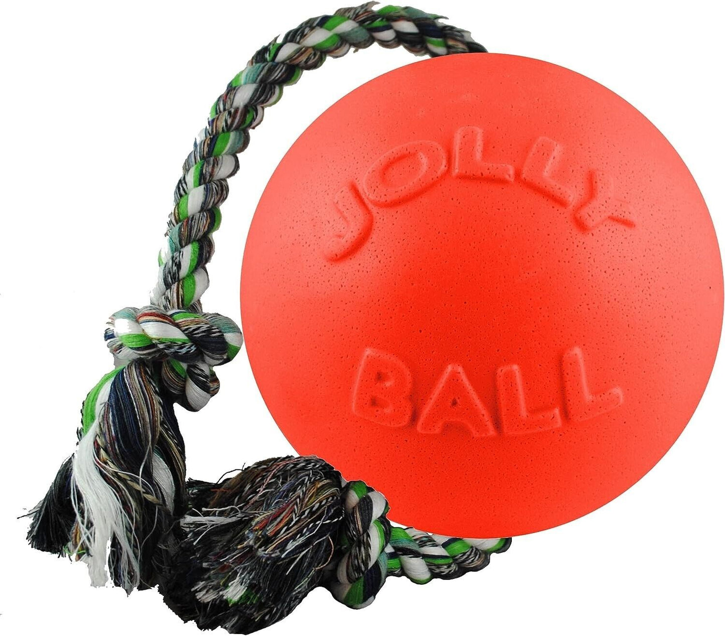 Jolly Pets Romp-n-Roll Dog Toy: 4.5 Inches, Small, Red