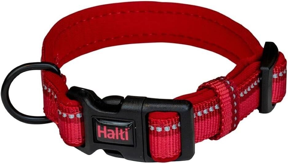 Halti Collar - Red, Extra Small: 8-12" (20-30cm) for Petite Pups