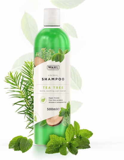 Wahl Showman Tea Tree Shampoo: 500ml of Refreshing Cleanliness