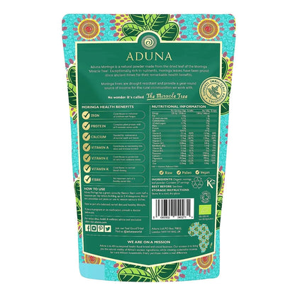 Aduna Moringa Powder USDA Organic Superfood  9.7oz