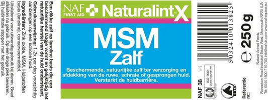 Natural Animal Feeds NAF MSM Ointment: Care for Your Animal's Well-Being