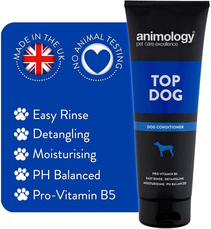 Animology Top Dog Conditioner: 250ml for Healthy, Shiny Coats