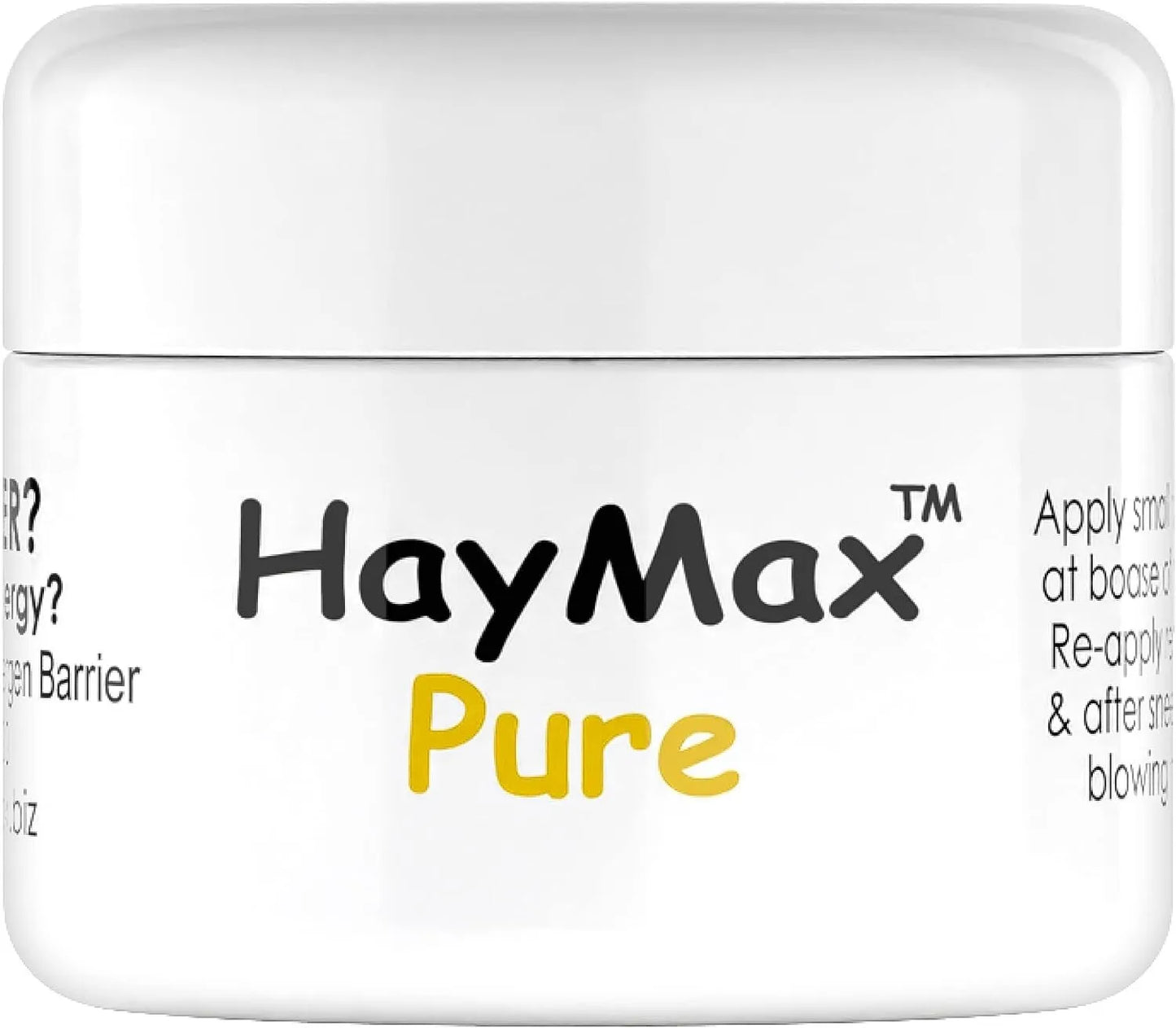 Haymax Pure Organic Pollen Balm Hayfever Relief