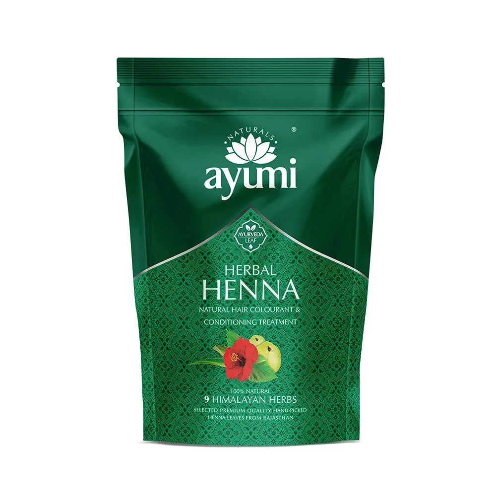 Ayumi Herbal Henna Conditioning Treatment with 9 Himalayan Herbs