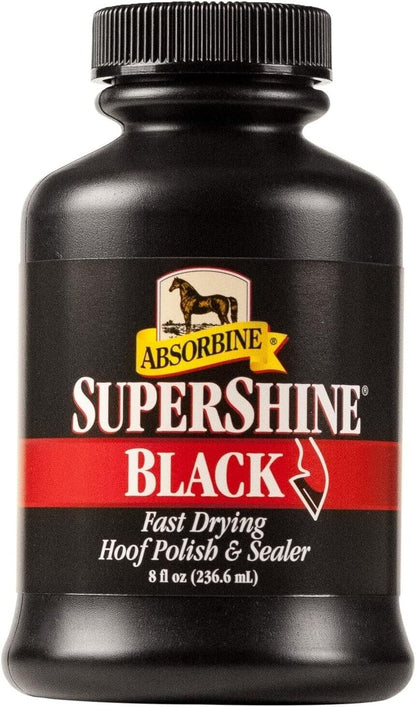 Absorbine Super Shine Hoof Polish - Black, 237ml