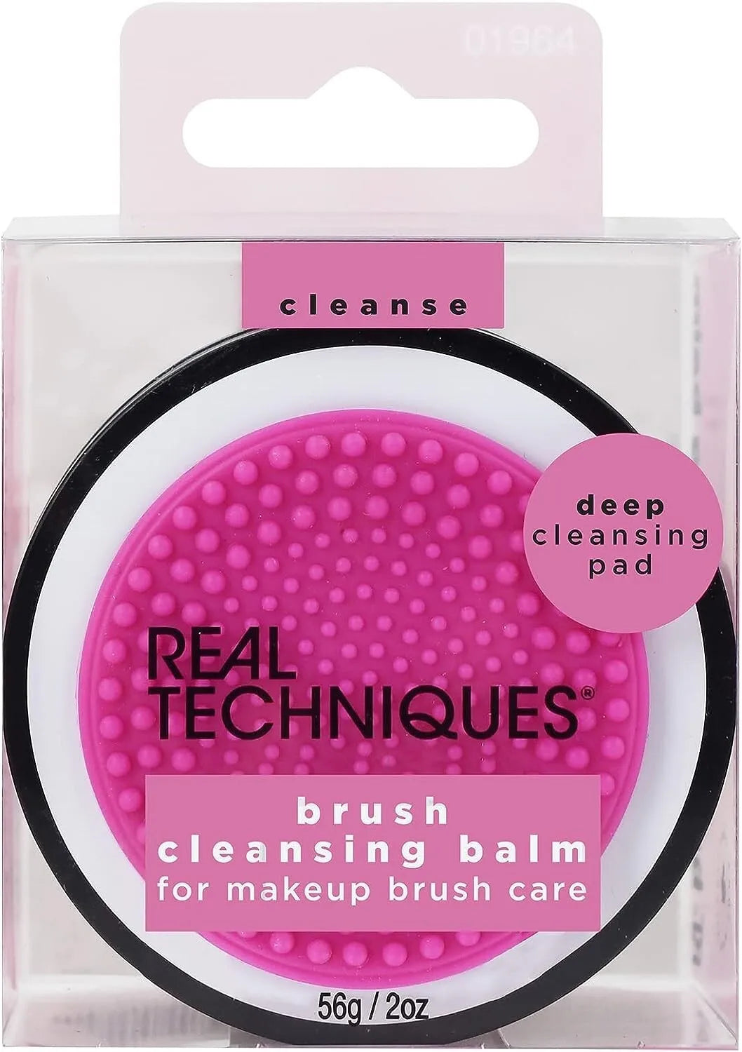 Real Techniques Brush Cleansing Balm with Deep Cleansing Pad Makeup Brush Care