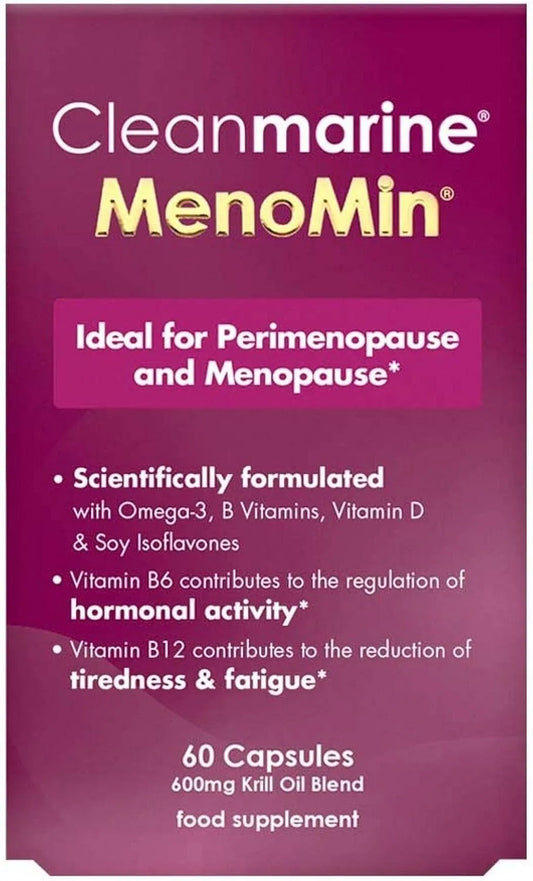 Cleanmarine Menomin 60 Capsules for Women's Health