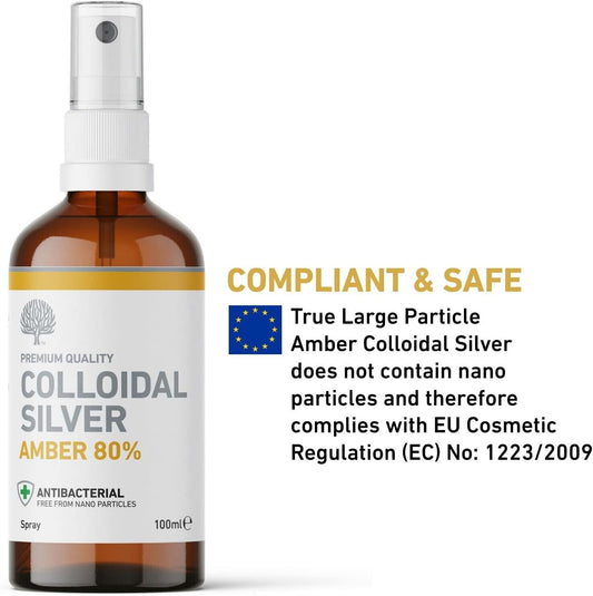 Nature's Greatest Secret Colloidal Silver Amber Spray 100ml