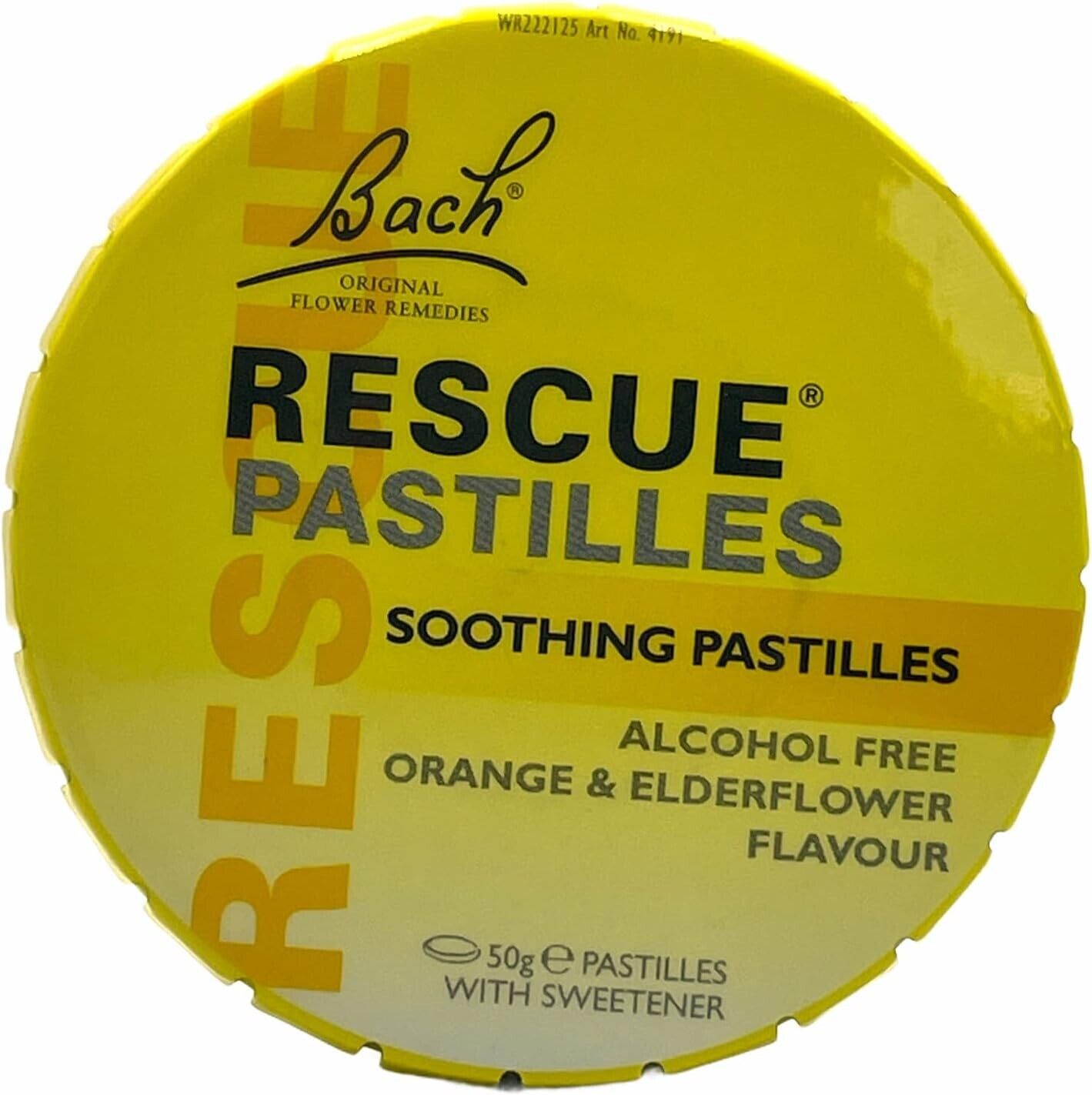 Bach Rescue Remedy Soothing Pastilles 50g for Stress Relief