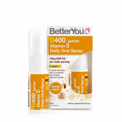 BetterYou DLUX Junior Vitamin D Oral Spray 15ml for Kids