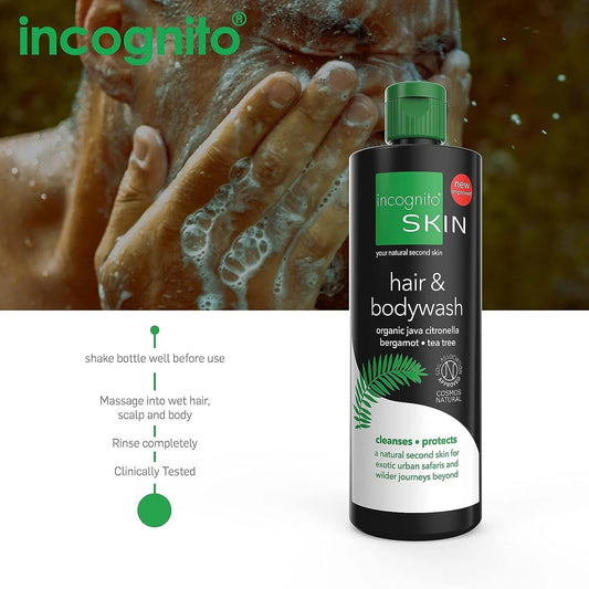 Incognito Hair & Body Wash for Refreshing Cleansing