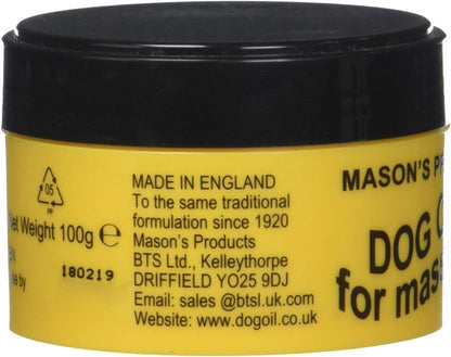 Masons 100g Dog Massage Oil: Pamper Your Pooch with Masons