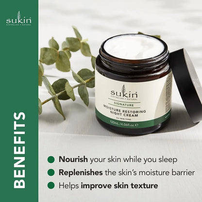 Sukin Night Cream for Overnight Skin Nourishment