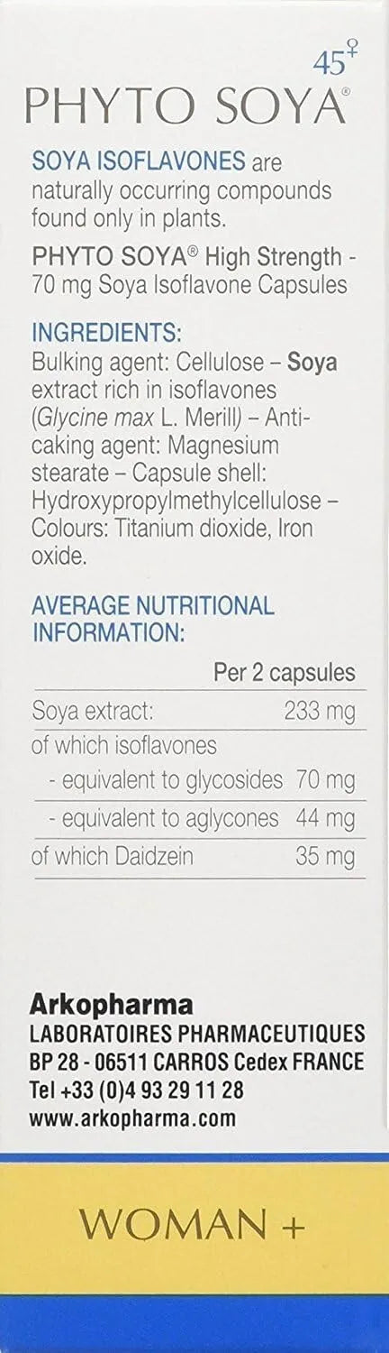 Arkopharma Arkocaps PhytoSoya - High Strength 70mg