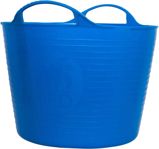 Blue Flexible Plastic Tub, Toy Storage, Laundry, Gardening & More