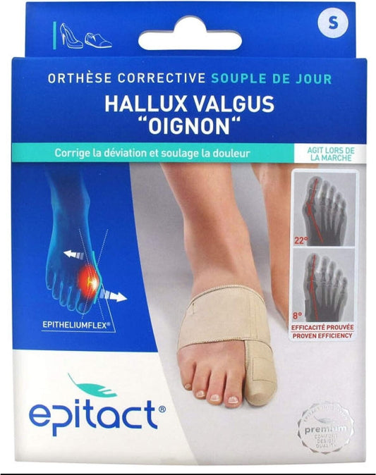 Flexible Bunion Corrector Size S for Hallux Valgus Relief