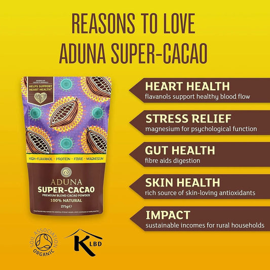 Elevate Your Day with Aduna High Flavanol Super Cacao