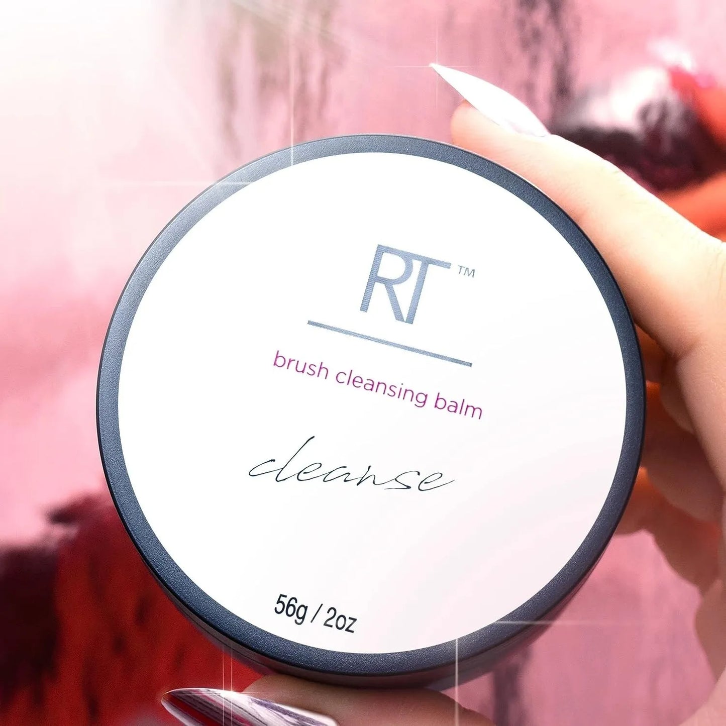 Real Techniques Brush Cleansing Balm with Deep Cleansing Pad Makeup Brush Care