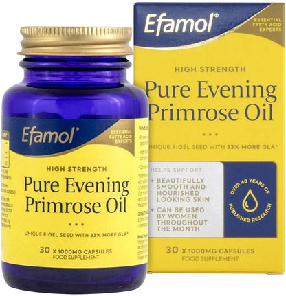 Efamol Evening Primrose Oil 1000mg 30 Capsules for Well-Being