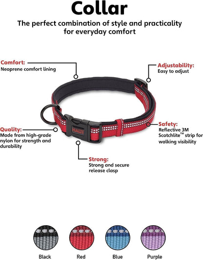 Halti Collar - Red, Extra Small: 8-12" (20-30cm) for Petite Pups