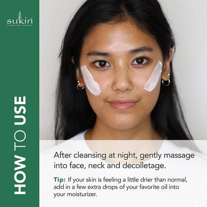 Sukin Night Cream for Overnight Skin Nourishment