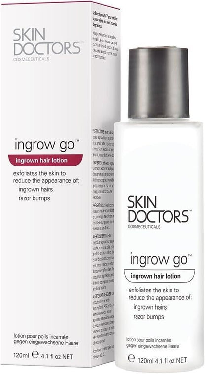 Skin Doctors Ingrow Go Say Goodbye to Ingrown Hairs with 120ml of Smooth Skin