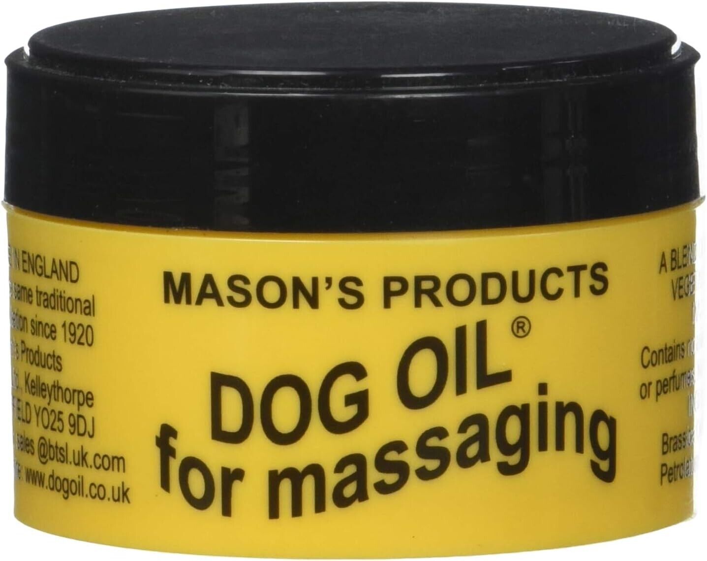 Masons 100g Dog Massage Oil: Pamper Your Pooch with Masons