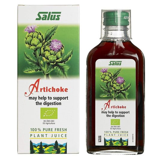 Salus Artichoke Organic 100% Pure Plant Juice:200ml of Fresh Vitality