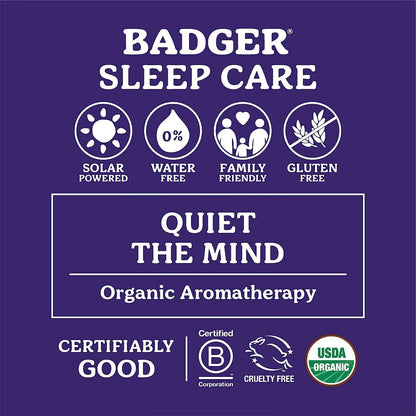 Badger Sleep Balm Lavender & Bergamot, 2 oz, for Natural, Calming Sleep