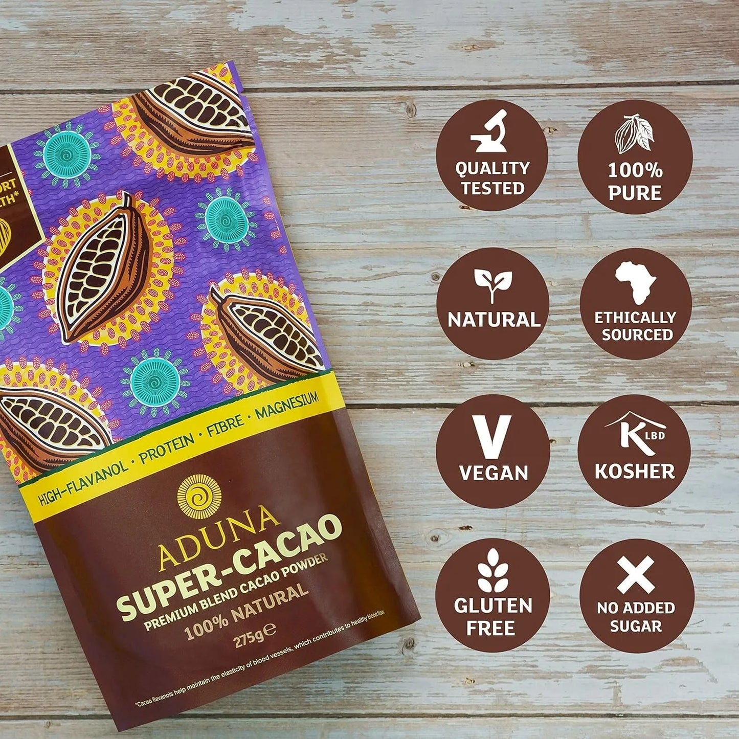 Elevate Your Day with Aduna High Flavanol Super Cacao