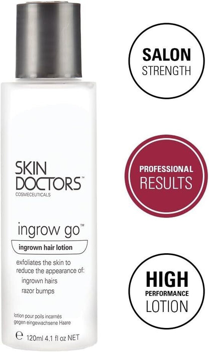 Skin Doctors Ingrow Go Say Goodbye to Ingrown Hairs with 120ml of Smooth Skin