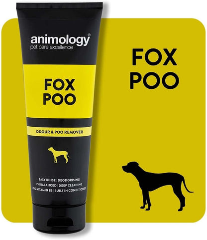 Fox Poo Dog Shampoo 250ml - Cleanse, Deodorize, Condition