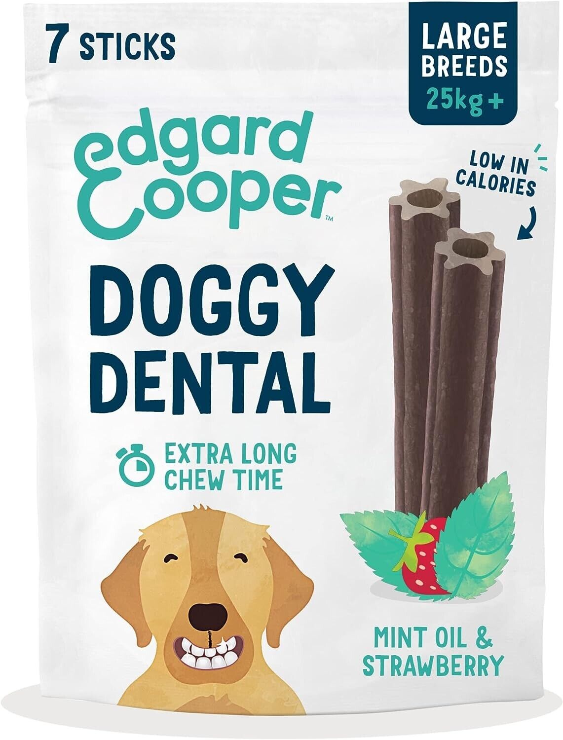 Fresh Breath and Oral Health, Natural Big Dog Dental Sticks