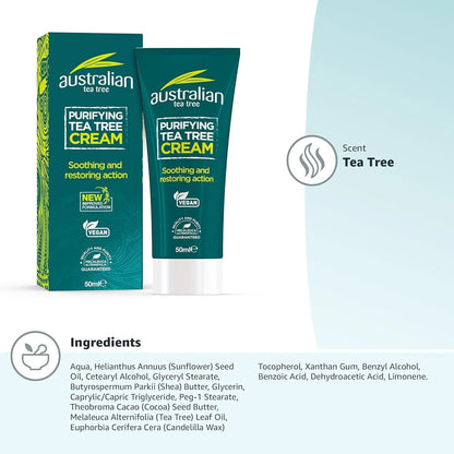 Dr Organic Skin Clear Tea Tree Exfoliating Scrub