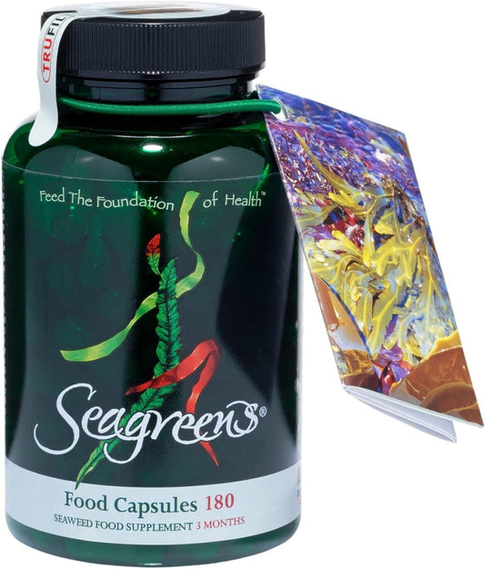 Seagreen Seaweed Food Supplement 180 Capsules, 3-Month Supply