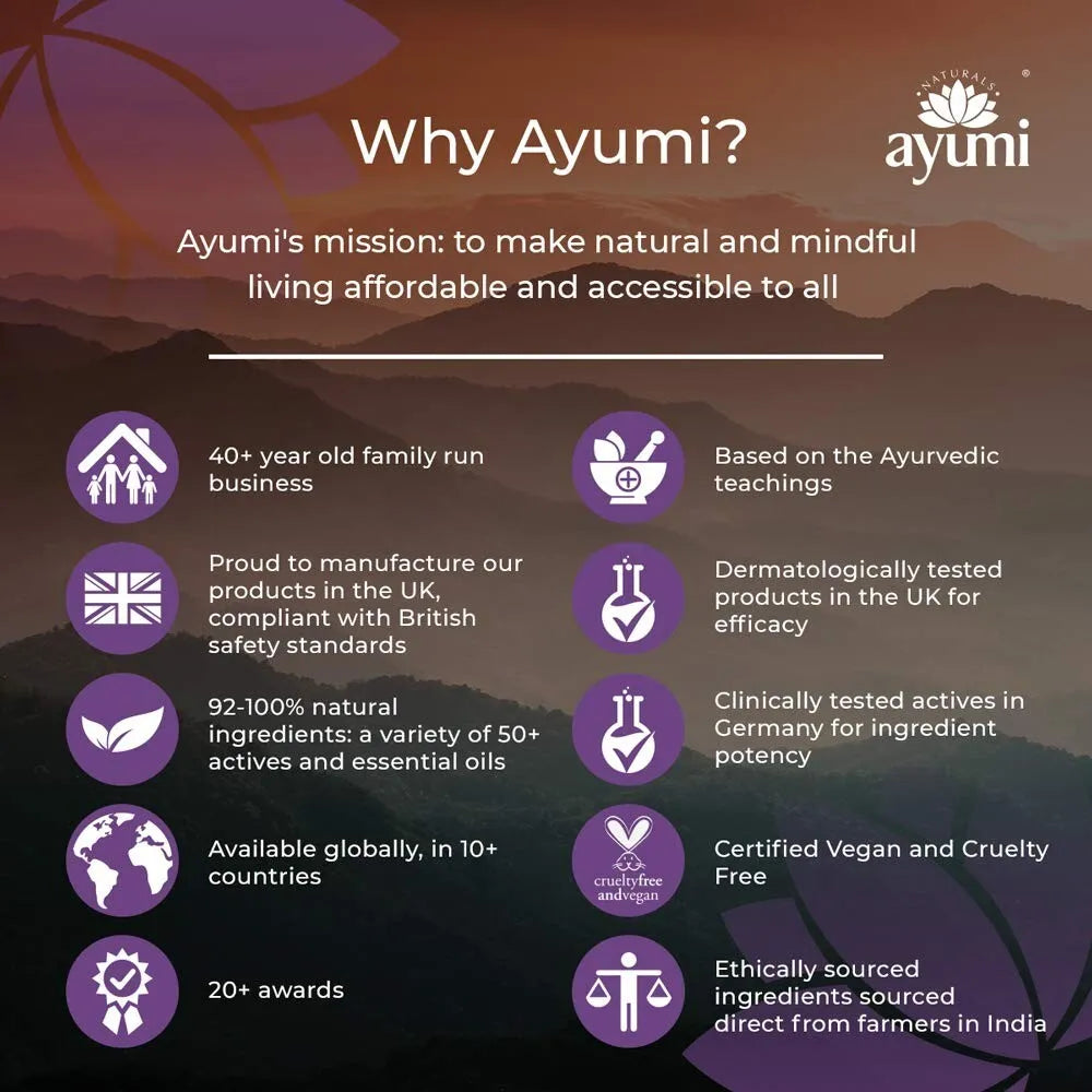 Ayumi Herbal Henna Conditioning Treatment with 9 Himalayan Herbs