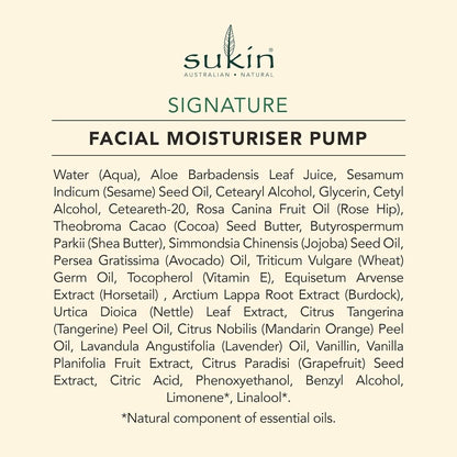 Sukin Hydrating Facial Moisturizer: 4.23 Fl Oz for Nourished, Soft Skin