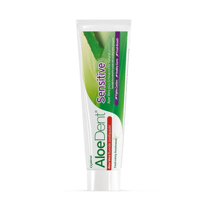 Gentle Dental Care with Aloedent Sensitive Aloe Vera Toothpaste