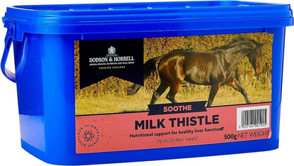 D. & H. Milk Thistle for Horses: Gentle Liver Support for Equine Wellbeing