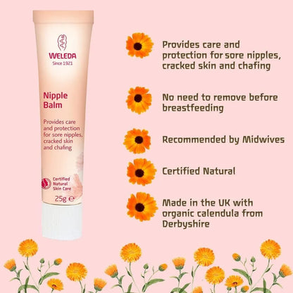 Weleda Nipple Balm with Organic Calendula Baby Safe