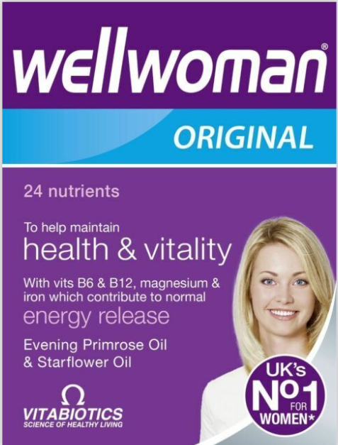 Vitabiotics Wellwoman Original: 30 Capsules for Women's Health